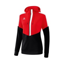 Erima Hoodie Squad (Cotton Touch) Red/Black Women